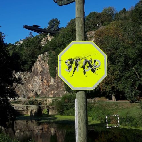 Des panneaux de signalisation ? Des oeuvres d’art !