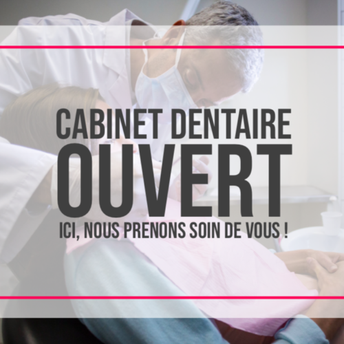 Deuxième confinement  les cabinets dentaires restent ouverts