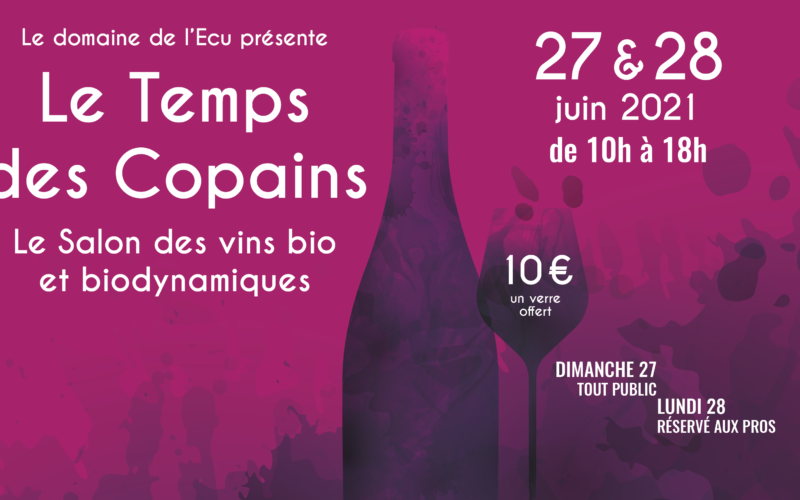 Le Landreau : 1ère édition du salon des vins Le Temps des Copains - Domaine de l'Ecu