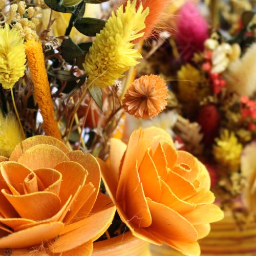 Nantes : Des fleurs séchées à la Cantine Numérique