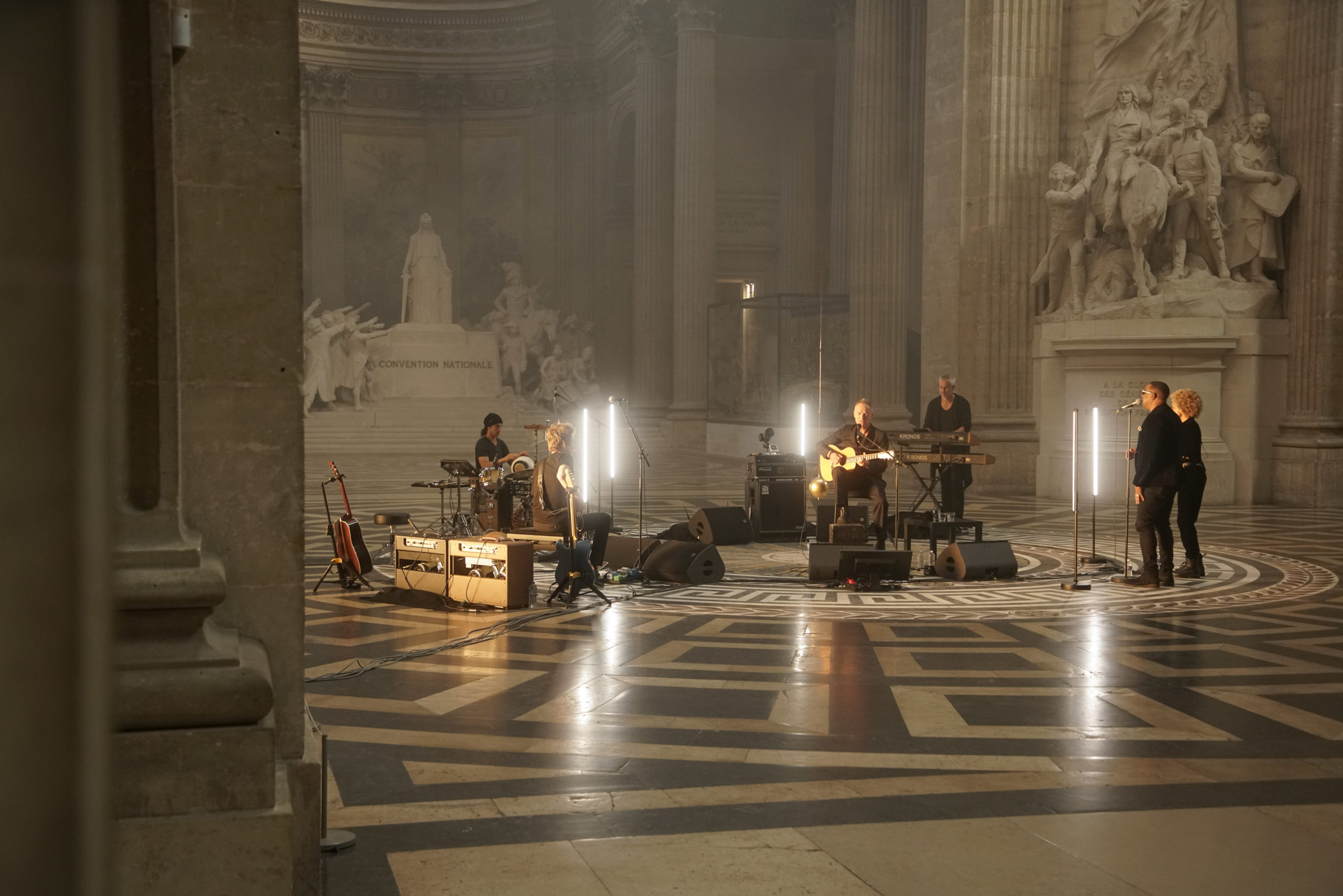 Frédéric Renaudin, multi-instrumentiste nantais, a joué au Panthéon avec Sting