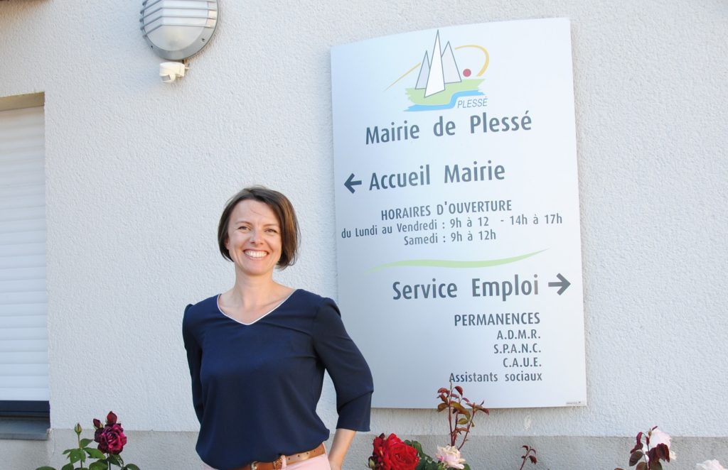 Aurélie Mézière Maire de Plessé
