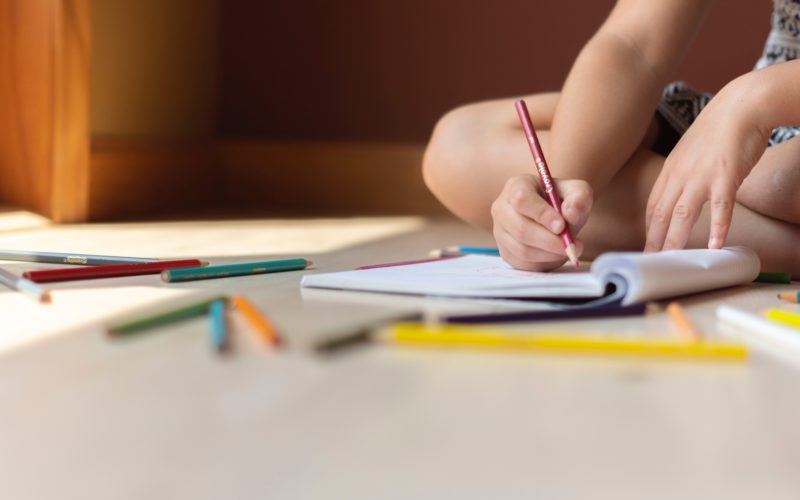 Un atelier pour les enfants au Frac de Nantes