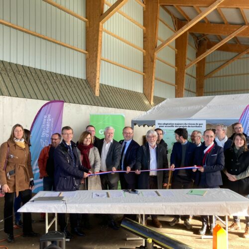 Gaz vert : Inauguration de 31 km de canalisations entre Mésanger et la Métropole