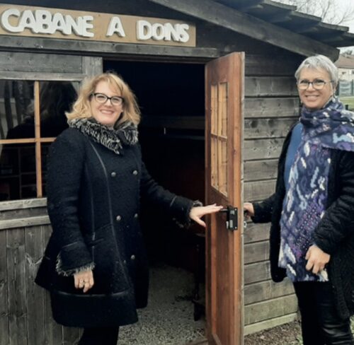 Une cabane fait la part belle aux dons à Brains