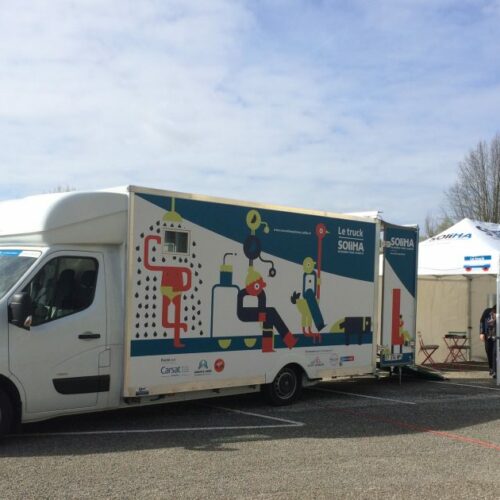 Logement senior : Truck Soliha à Saint-Aignan de Grand Lieu