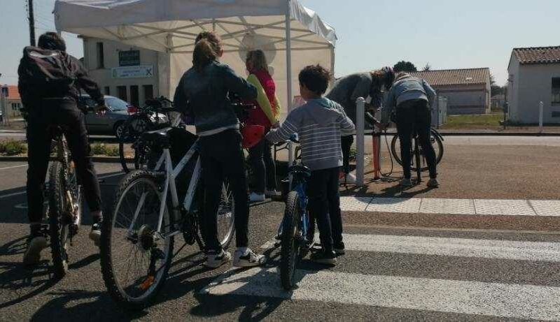 Bicloo mobile aignanais : contrôle technique, test et marquage vélo