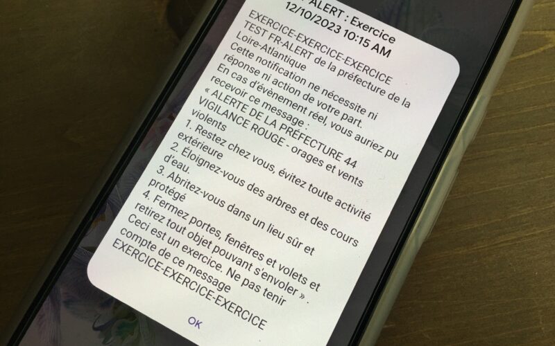 Dispositif FR-ALERT : L’alerte a sonné… et vous avez été surpris !