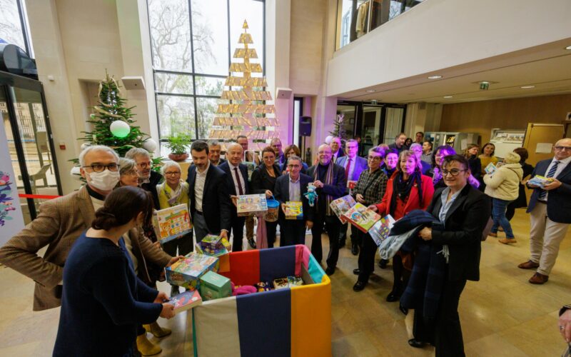 Noël Solidaire au département : 336 jouets collectés