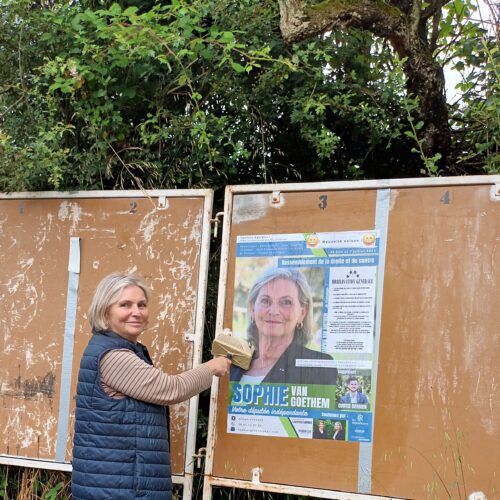 Législatives 3e circo : Sophie Van Goethem “je suis engagée en politique pour combattre la société de gauche qui nous est imposée”