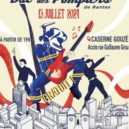 L’incontournable bal des pompiers le 13 juillet à Nantes