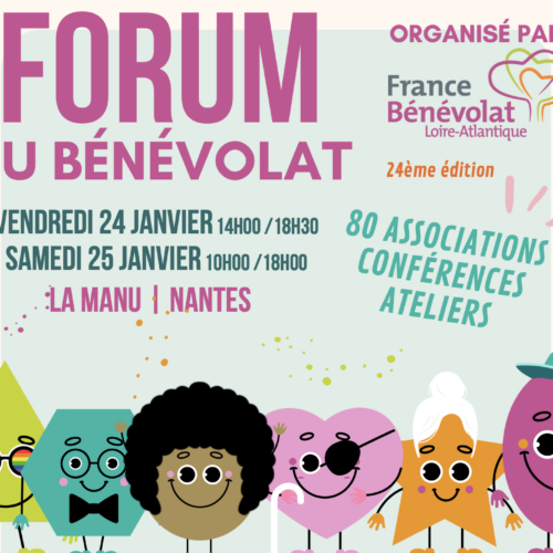 Forum du bénévolat axé sur l’inclusion à Nantes fin janvier