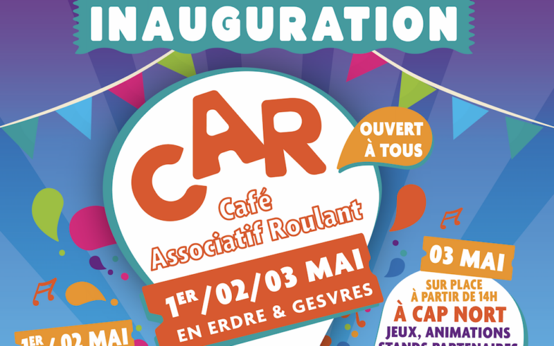 Erdre et Gesvres : Café Associatif Roulant inauguré début mai
