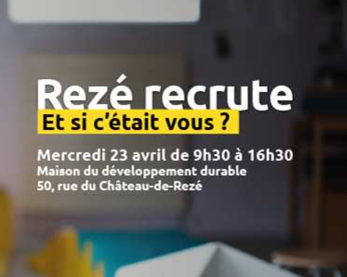 Job dating : La ville de Rezé recrute des agents