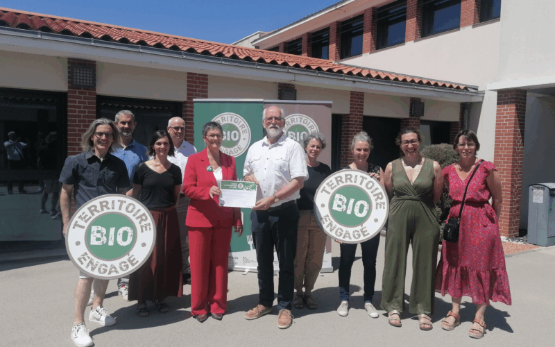 Saint-Aignan de Grand Lieu labellisé “Territoire bio engagé”