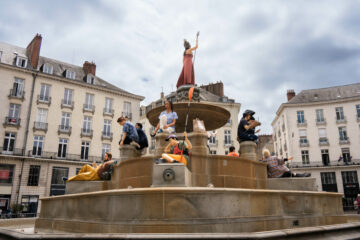 Voyage à Nantes : Un short de bain upcylé nantais