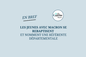 Politique : Les jeunes avec Macron se rebaptisent 