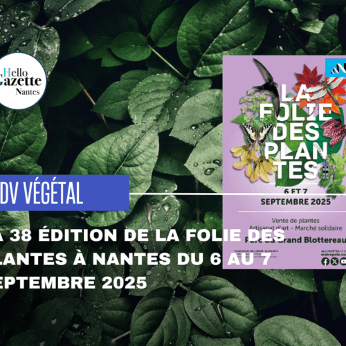 La 38e édition de la Folie des Plantes éclora le 6 septembre à Nantes