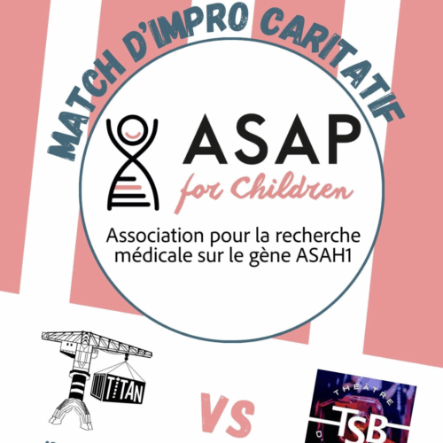 Match d’improvisation théâtrale pour soutenir des enfants malades