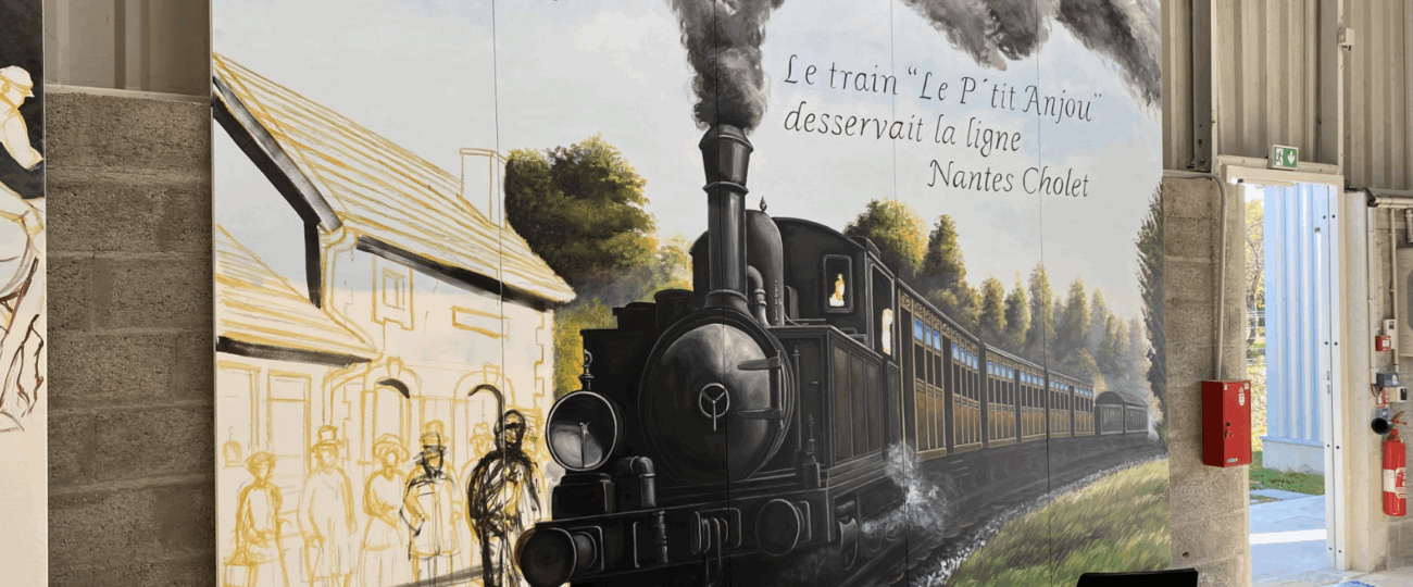 L’artiste Diana Taubin restaure ses peintures murales