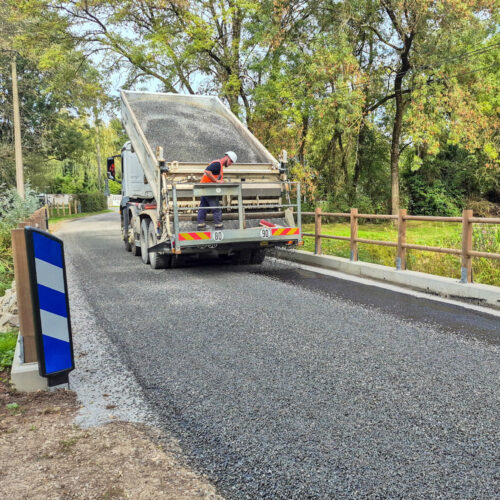 Nort-sur-Erdre : Des travaux de sécurisation des voiries.