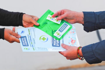 Nort-sur-Erdre : Une pochette d’urgence distribuée aux habitant(e)s.